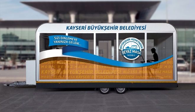 Beyaz Masa Artik Mobil
