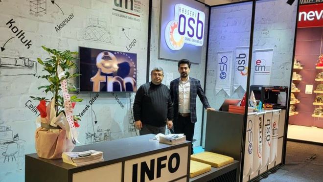 Kayseri OSB İstanbul Mobilya Fuarında
