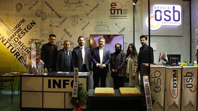 Başkan Palancıoğlu İstanbul Mobilya Fuarını ziyaret etti