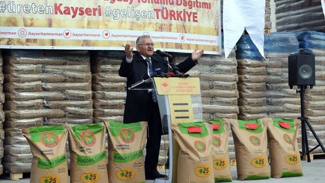 Büyükşehir’den tarıma 34,5 milyon TL’lik tohum desteği