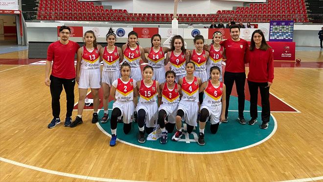 Basketbol U14 Kızlar Bölge Şampiyonası sona erdi