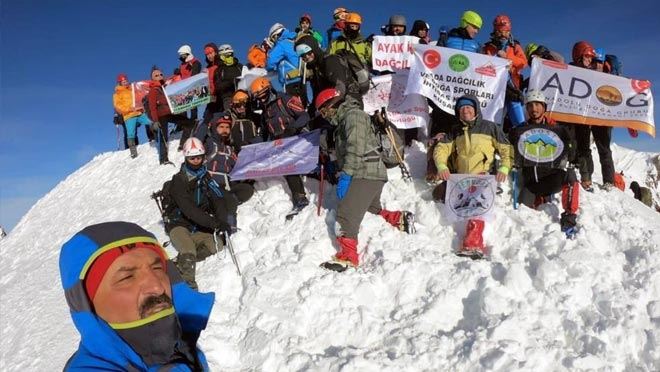 12. Uluslararası Erciyes Dağı Zirve Tırmanışı tamamlandı