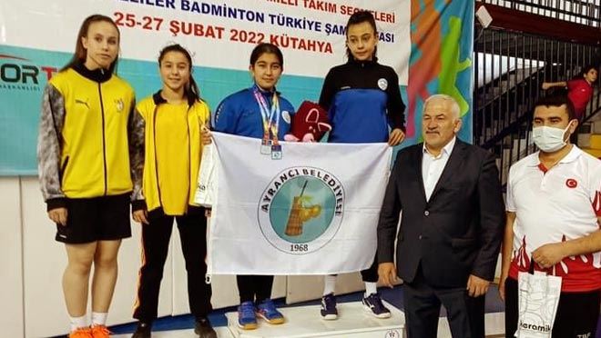Türkiye Şampiyonasından 2 altın madalya