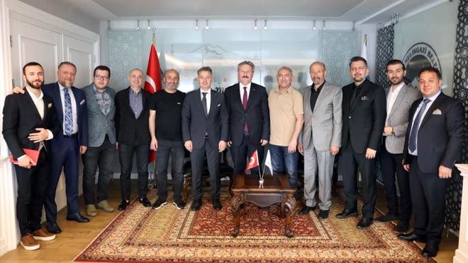 Türkiye Kayak Federasyonu başkan adayından, Melikgazi’ye ziyaret