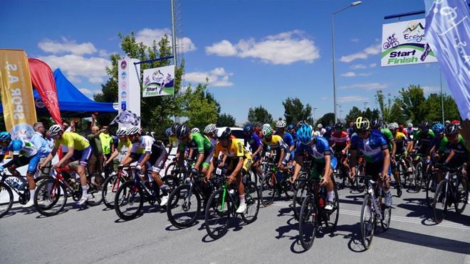 Uluslararası Yol Bisiklet Yarışları Grand Prix Erciyes Etabı başladı
