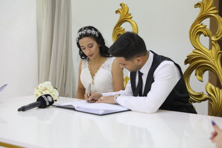 Kocasinan, 2022 yılında 3 bin 138 mutlu evliliğin temelini attı