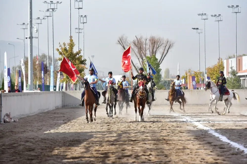 Spor A.Ş. Atlı Cirit Müsabakalarına ev sahipliği yaptı