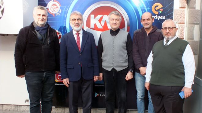 AK Parti Milletvekili Taner Yıldız Kay Grup’u ziyaret etti 