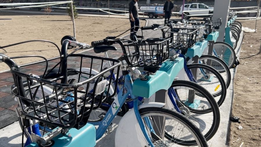 KayBis, 24 istasyon ve 1000 adet bisikletle hizmet veriyor