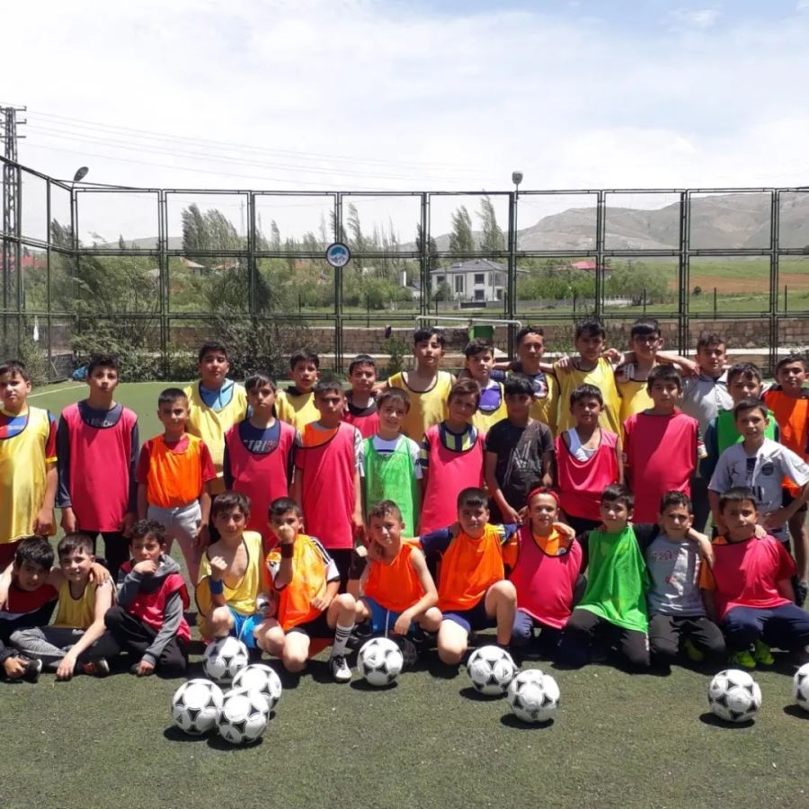 Sarız’da futbola yoğun ilgi