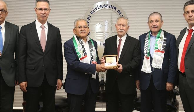  Büyükkılıç Filistin Büyükelçisi’ni ağırladı