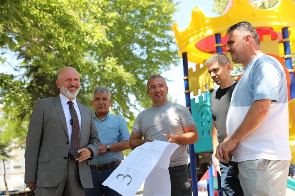 Başkan Çolakbayrakdar; “Çocukların, hayalini süsleyen parklar yapıyoruz”