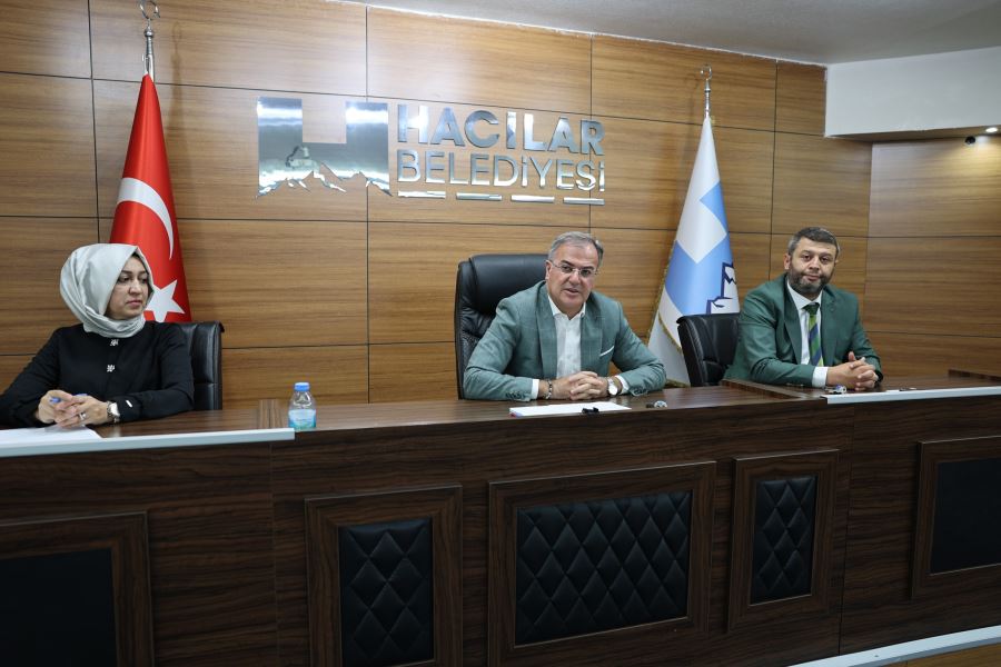 Hacılar Belediye Meclisi Ağustos Ayı Toplantısını Yaptı
