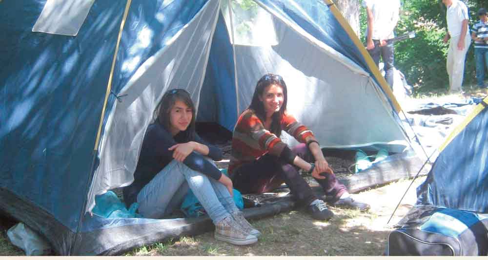 caglayan izci evi ve kamp yeri hizmete girdi