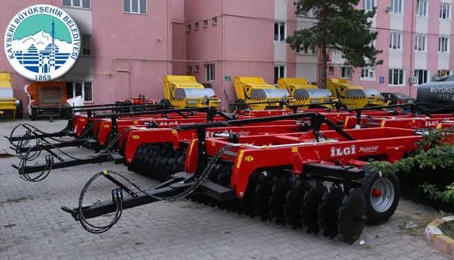 BÜYÜKŞEHİR´DEN ÇİFTÇİYE DESTEK