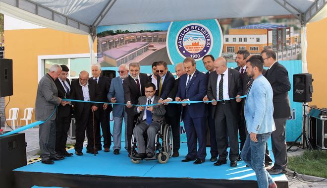 HACILAR SANAYİ SİTESİ TÖRENLE HİZMETE AÇILDI