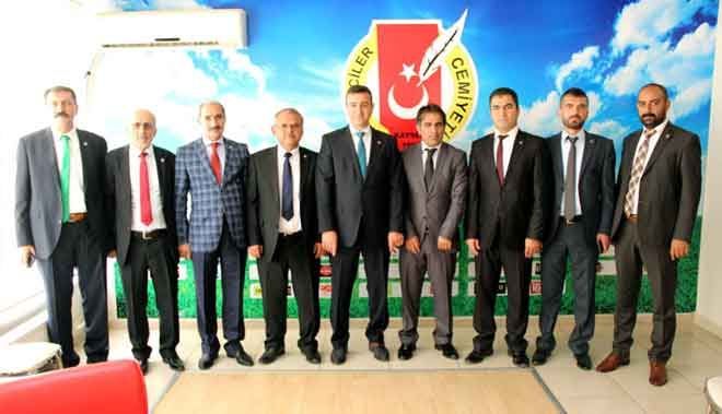 BBP´DEN GAZETECİLER CEMİYETİ´NE ZİYARET