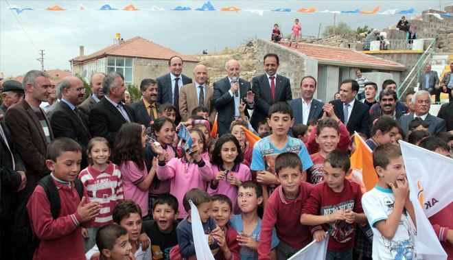 AK PARTİ KAYSERİ MİLLETVEKİLİ ADAYLARI TOMARZA´DA
