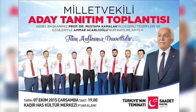 SP GENEL BAŞKANI KAMALAK