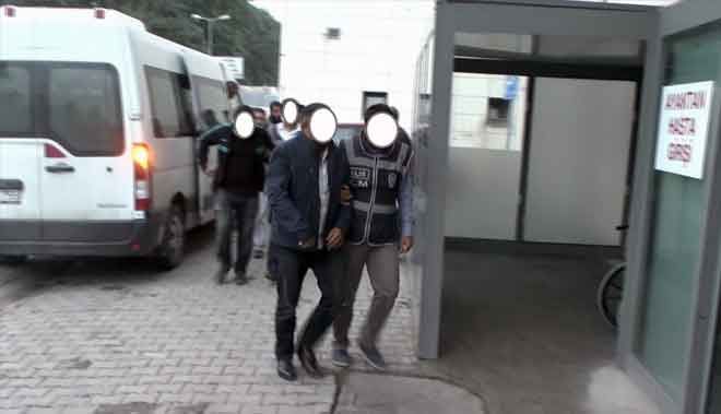 14 İLDE EŞ ZAMANLI OPERASYON: 1´İ POLİS 5 GÖZALTI