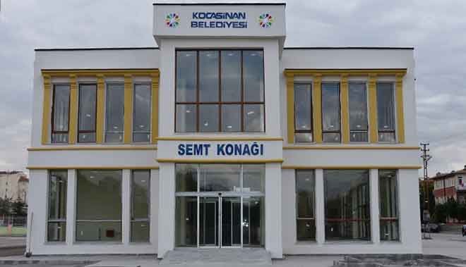 KOCASİNAN 4 SEMT KONAĞINI AÇIYOR