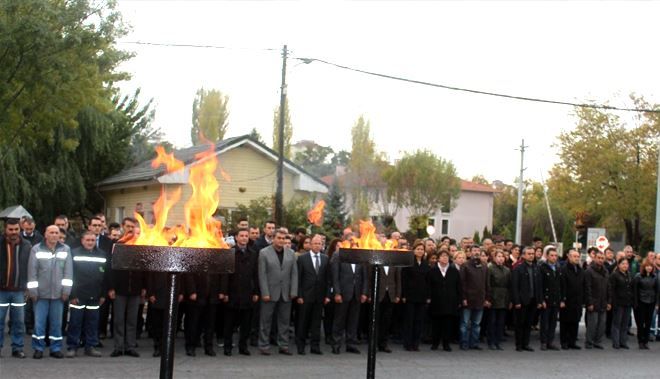 KAYSERİ ŞEKER´DE 10 KASIM TÖRENİ