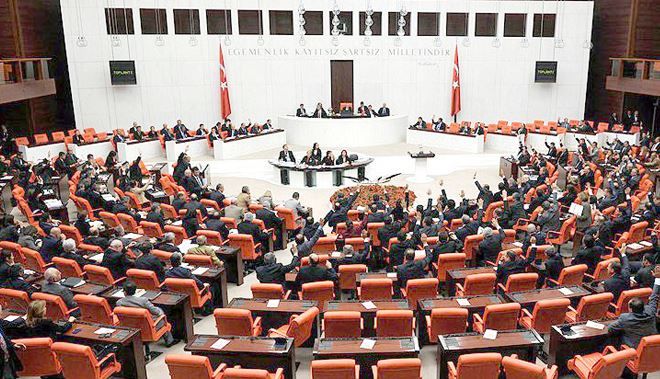 TBMM GENEL KURULU TOPLANDI
