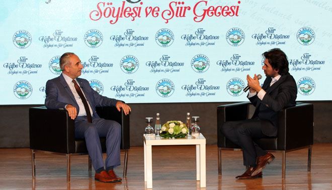 TALAS´TA ŞİİR VE SÖYLEŞİ DOLU