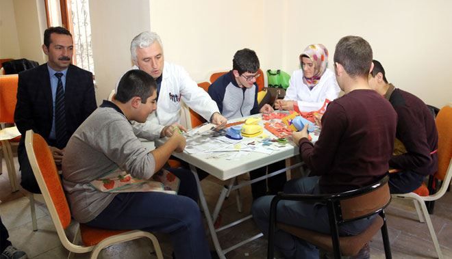 TALAS´TA ZİHİNSEL ENGELLİ ÇOCUKLARA