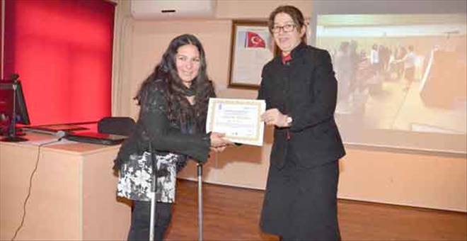 25  ENGELLİ KADIN  PROJEYİ TAMAMLAYIP 