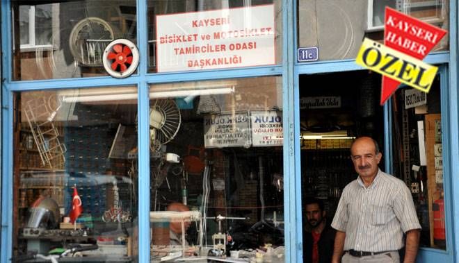 BİSİKLET TAMİRCİLER ODASI BAŞKANI DOĞAN