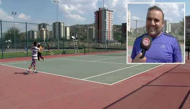 TENİS ÖĞRENCİLERİ ZORLU SÜREÇTEN GEÇİYOR