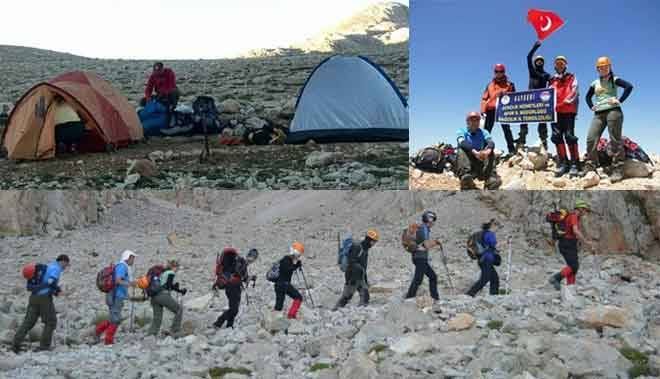 DAĞCILAR ZİRVE YAPTI