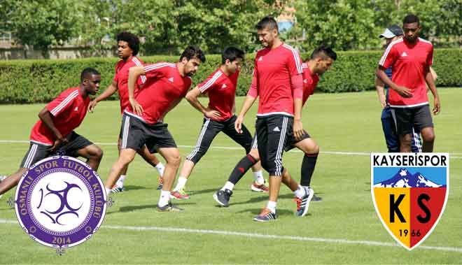 KAYSERİSPOR, OSMANLISPOR´A BİLENİYOR