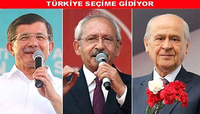 TÜRKİYE SEÇİME GİDİYOR