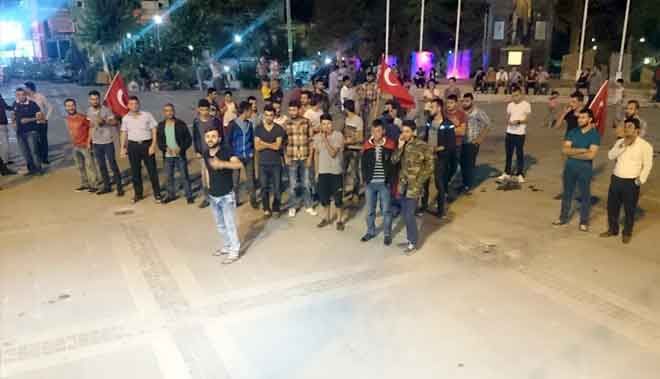 DEVELİ´DE TERÖRÜ PROTESTO KONVOYU