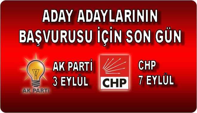 ADAY ADAYLARININ BAŞVURUSU İÇİN