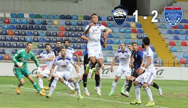 ERCİYESSPOR ÖNE GEÇTİ ANCAK YETMEDİ