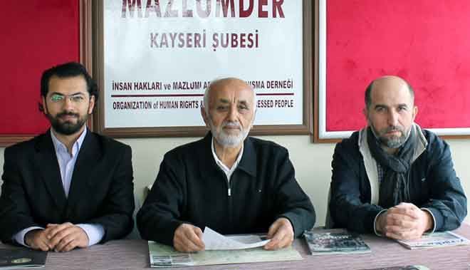MAZLUM ? DER ŞUBE BAŞKANI TAŞ: