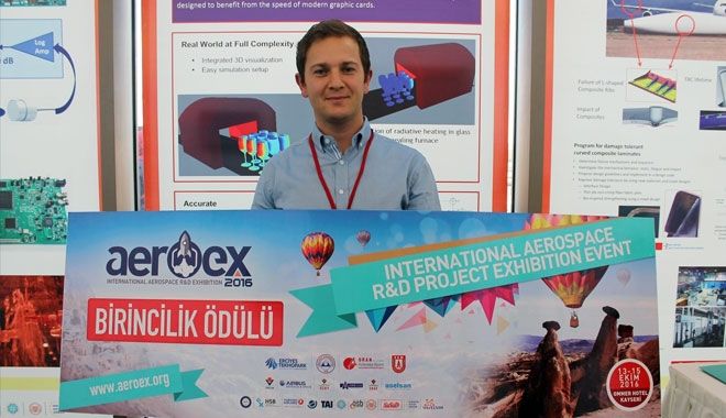 ERCİYES TEKNOPARK AEROX´UN BİRİNCİSİ