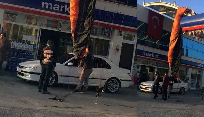 DENGESİ BOZULAN PARAŞÜTÇÜ