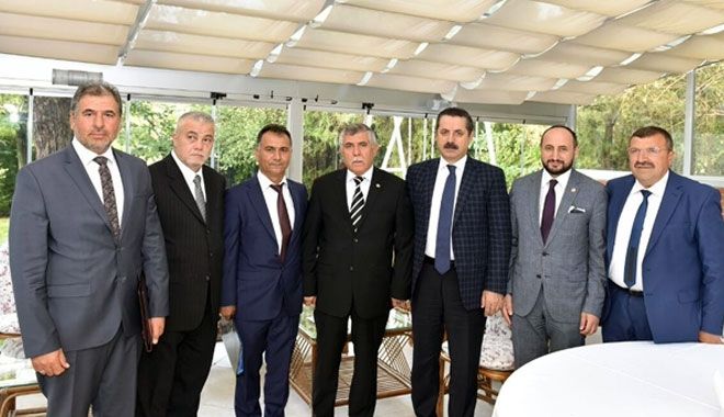 KAYSERİ DAMIZLIK BİRLİĞİ VE BAHÇELİK SULAMA BİRLİĞİ HEYETİ