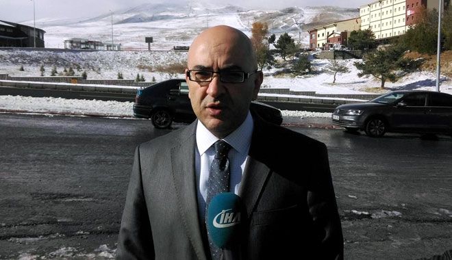 ERCİYES KAYAK MERKEZİ´NDEKİ KAR YAĞIŞI