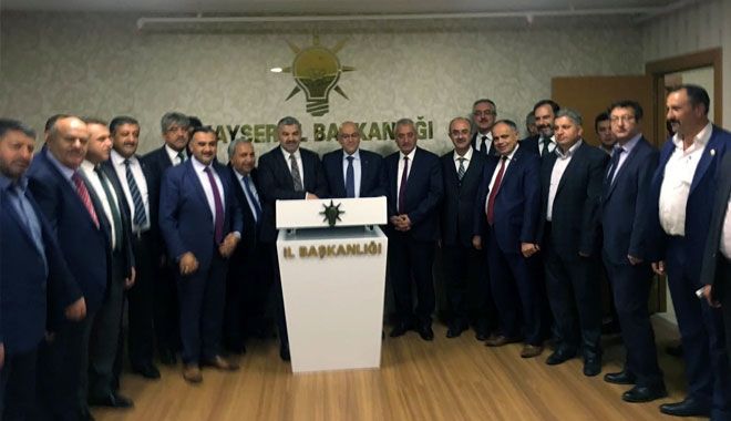 BÜYÜKŞEHİR BELEDİYE BAŞKANI MUSTAFA ÇELİK VE 