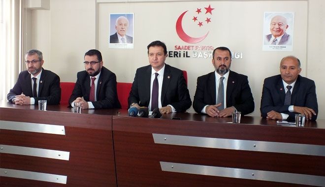 SAADET PARTİSİ KAYSERİ İL BAŞKANI ARIKAN