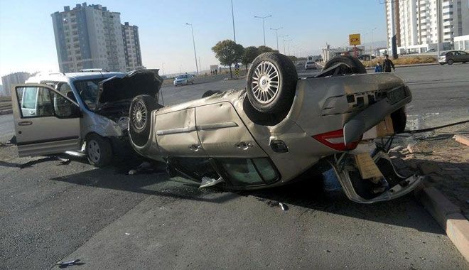 KAYSERİ´DE TRAFİK KAZALARI