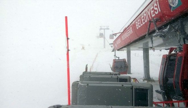 ERCİYES KAYAK MERKEZİ´NDE