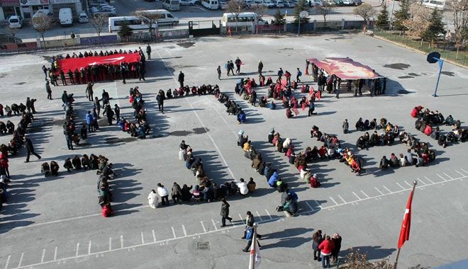 KAYSERİ´DE ORTAOKUL ÖĞRENCİLERİ