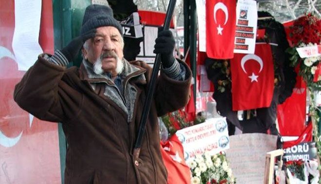 14 ASKERİN ŞEHİT OLDUĞU YERDE