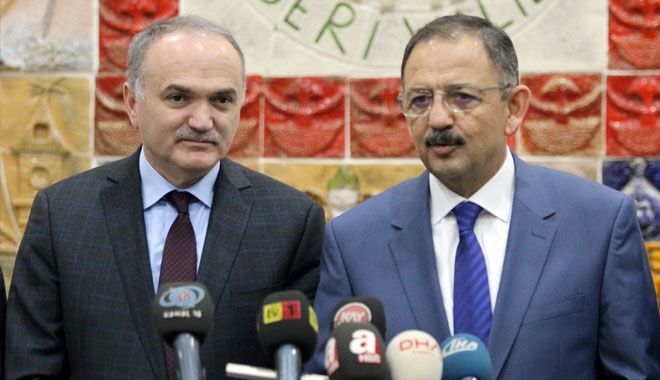 BAKAN ÖZLÜ VE ÖZHASEKİ KAYSERİ´DE